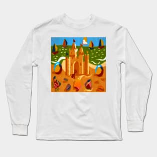 Sandcastle Beach Long Sleeve T-Shirt